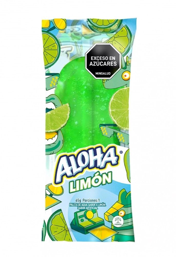 Paleta Aloha Limón