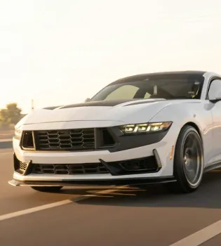 Ford White Car - Layton's Garage