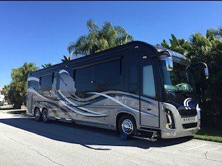 A motorhome in Wesley Chapel, FL that received motorhome detail services