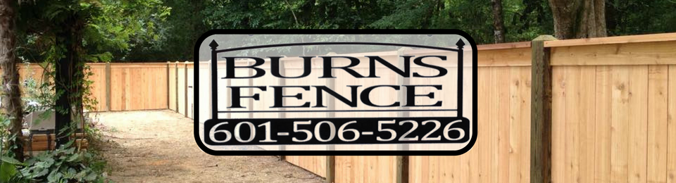 burns fence logo