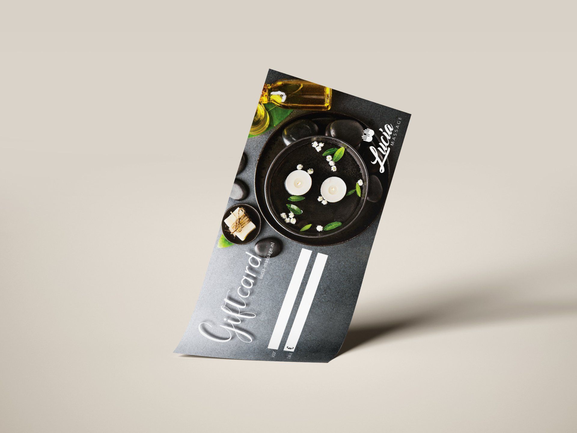 Presentatie Gift Vouchers Lucia Massage 2 door Braakhekke Creative