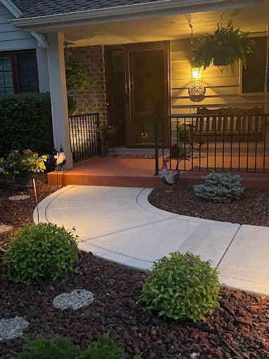 Concrete walkway in Surrey concrete contractors British Columbia