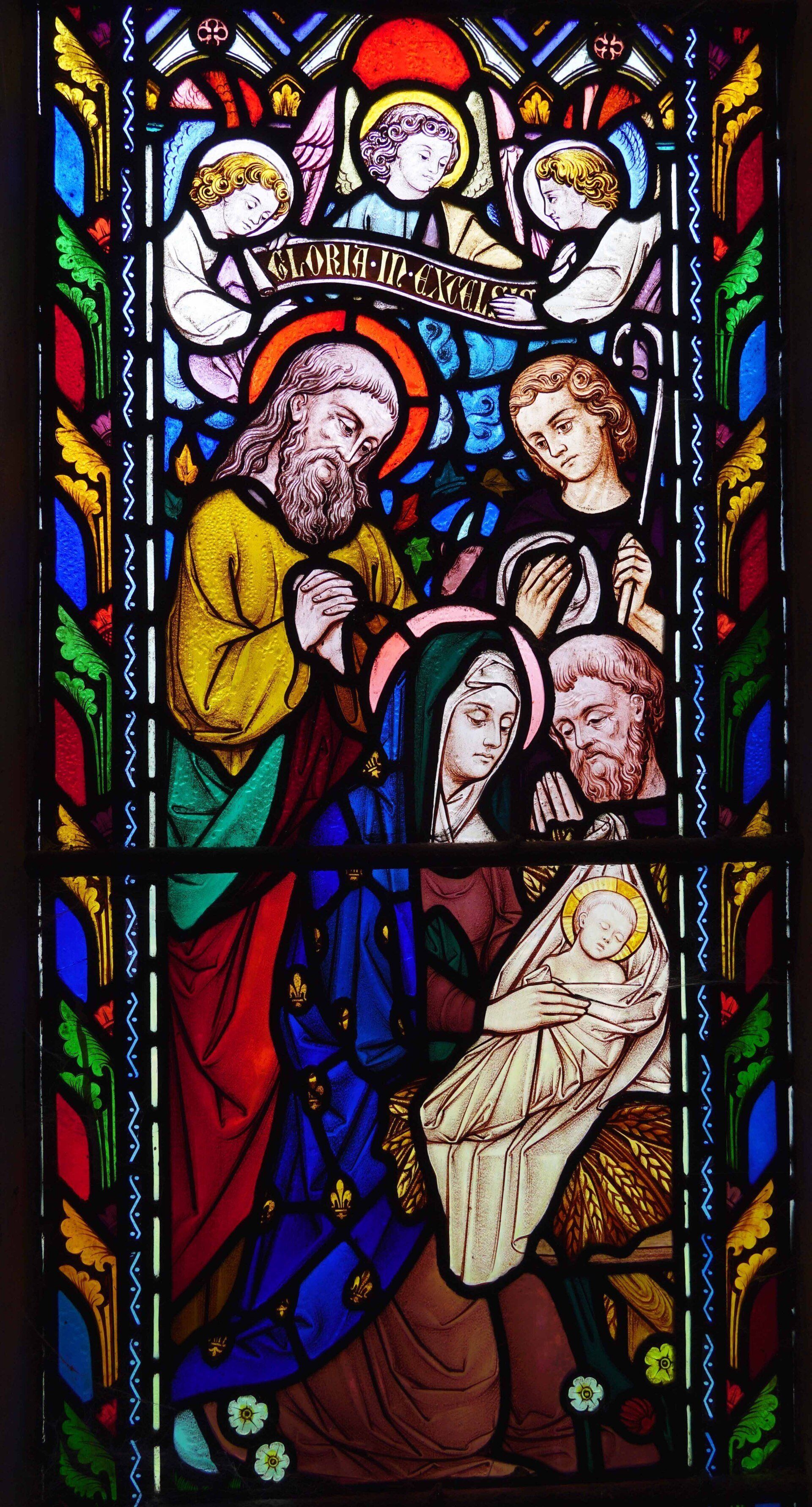 Stained Glass Window, All Saints church