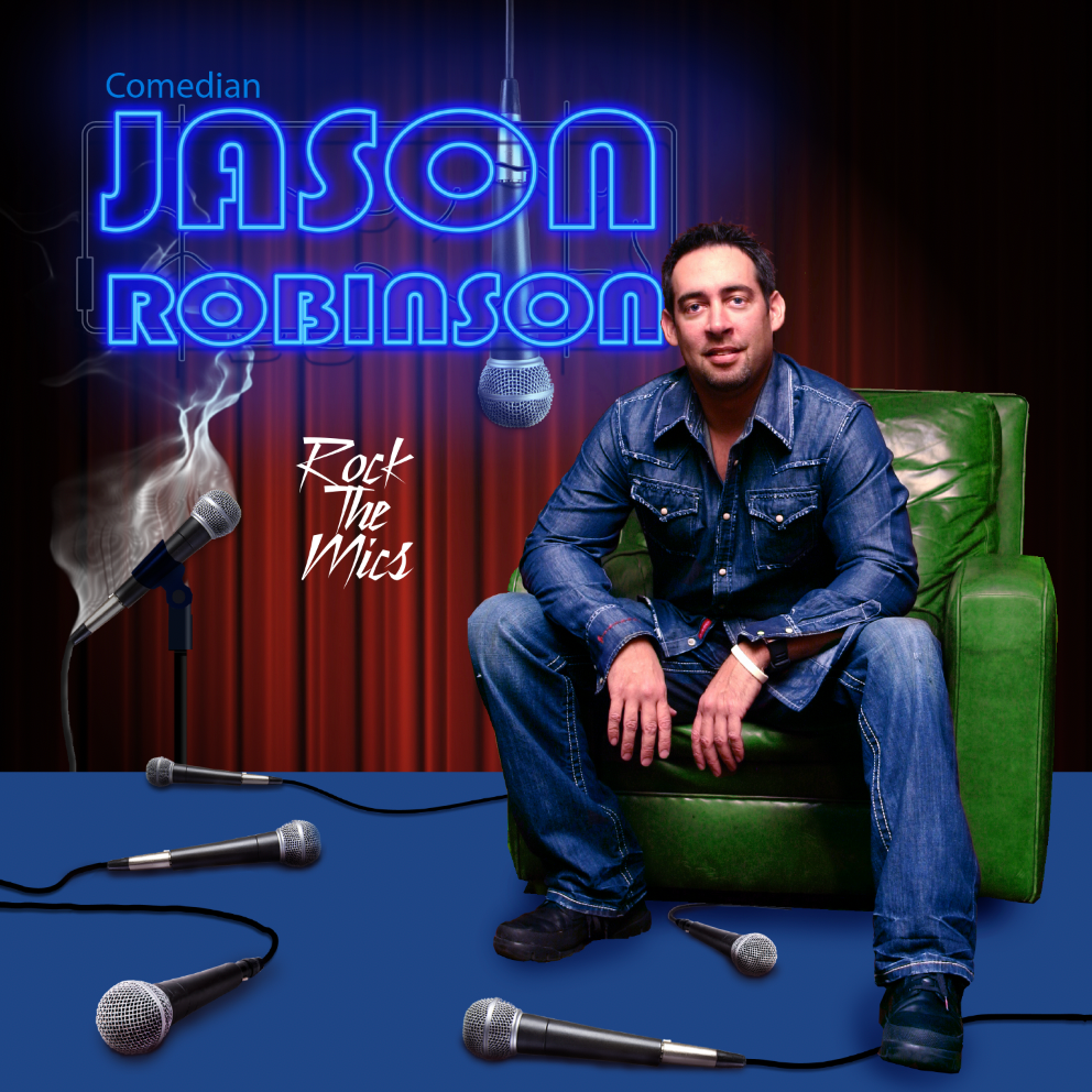 Comedian and Jason Robinson