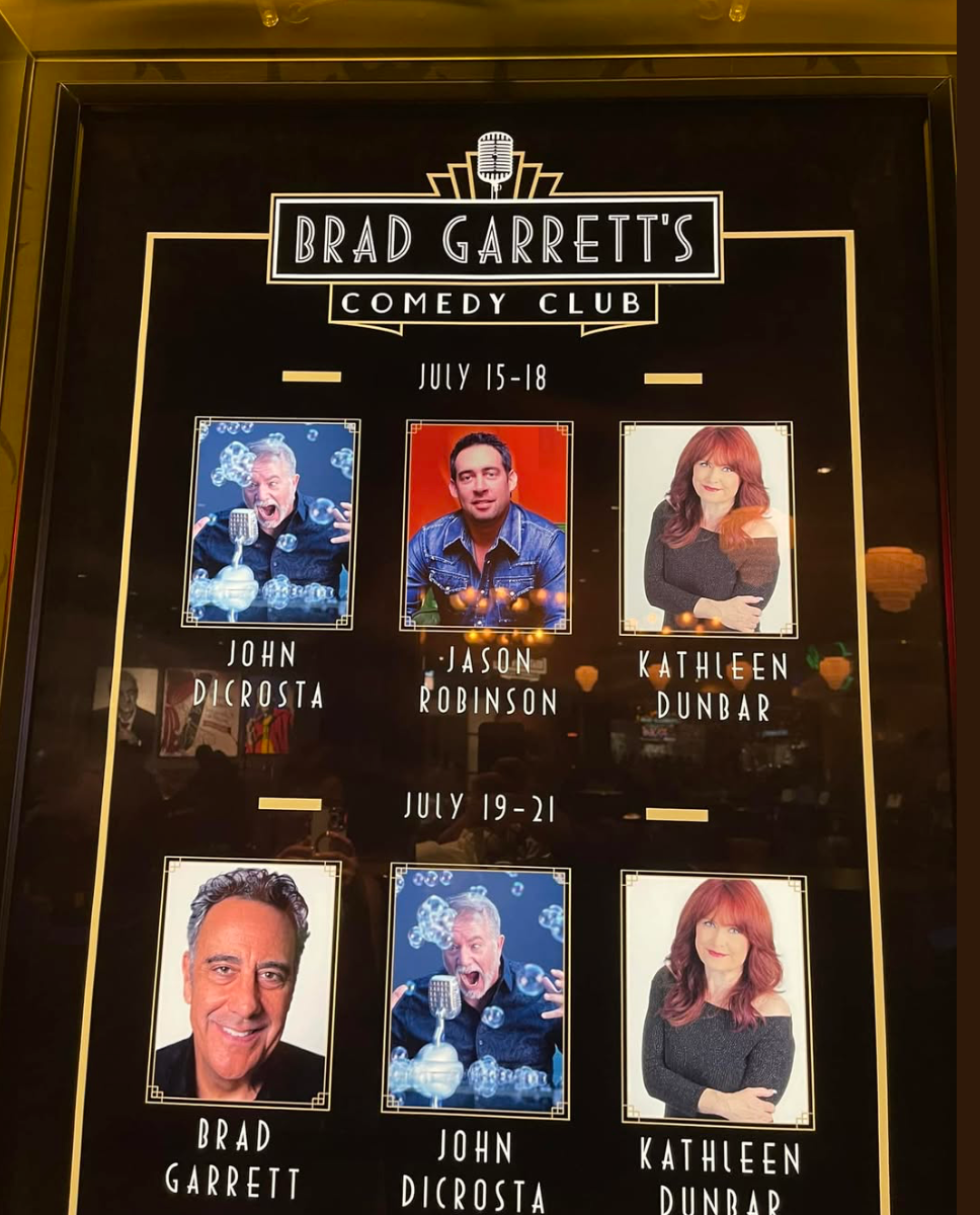 Comedian, Jason Robinson, Brad Garrett, Comedy Club Las Vegas, Nevada