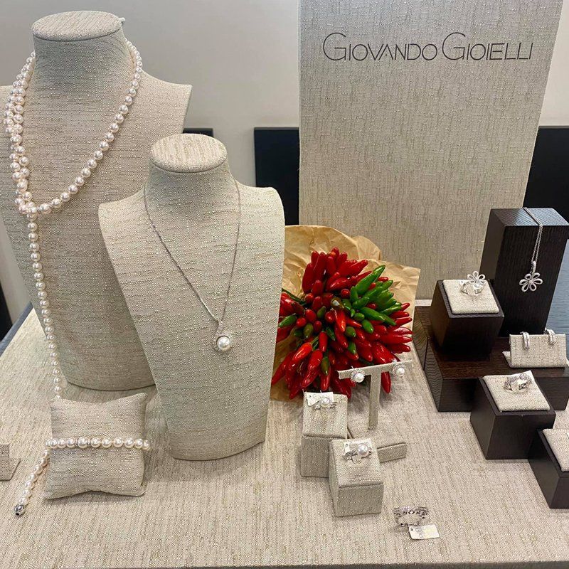 Gioielli in esposizione