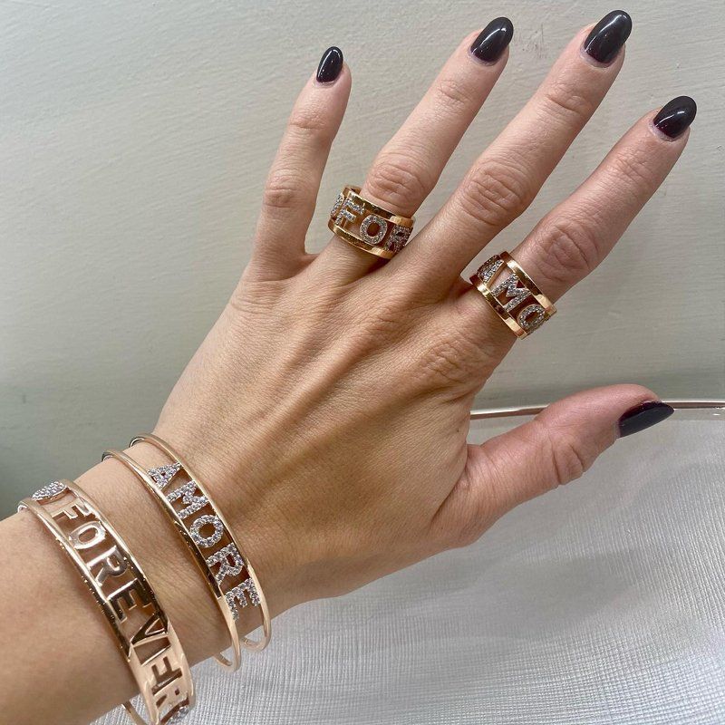 Gioielli con scritte