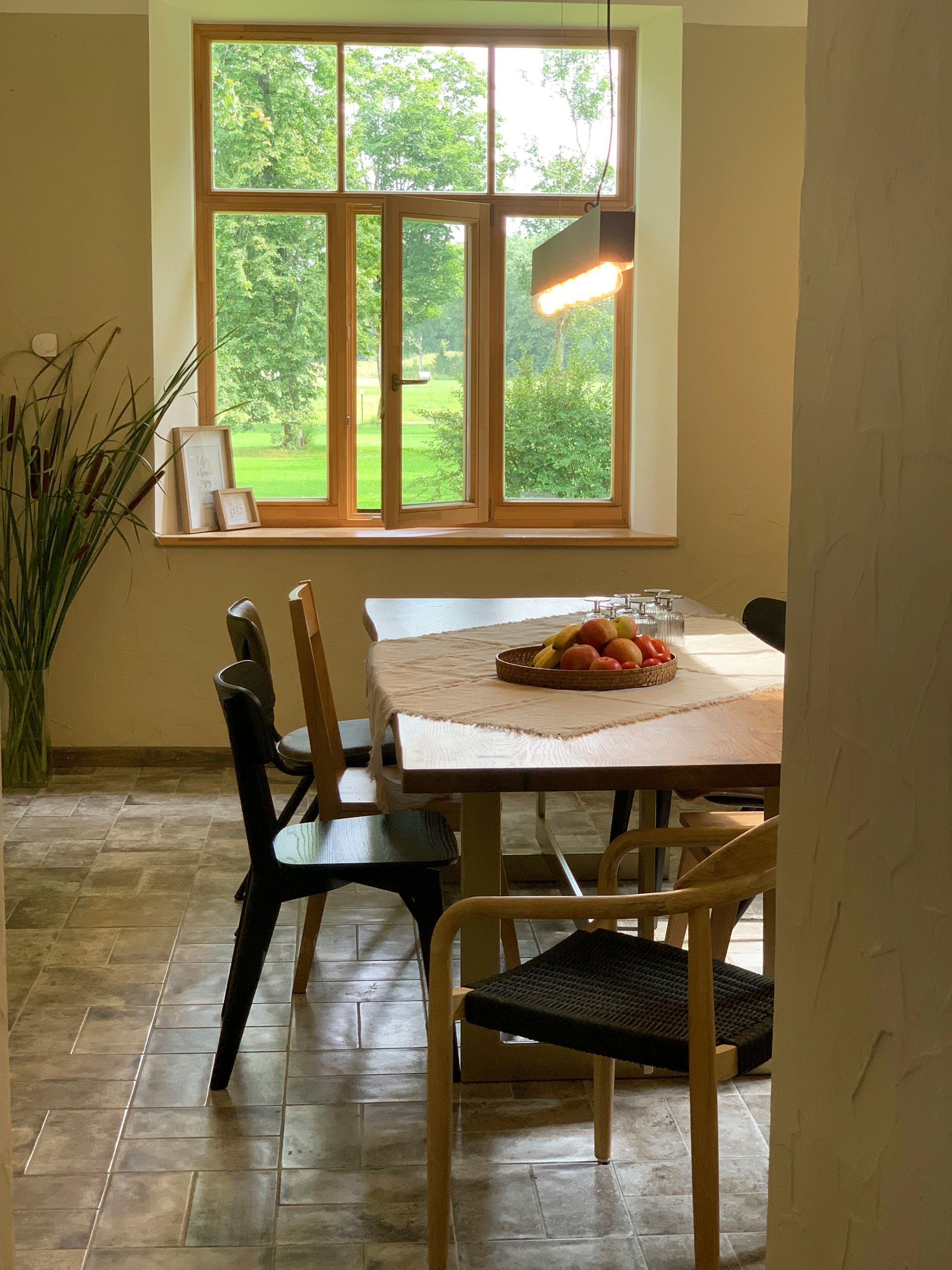 Lauku mājas Viesu apartamentu interjera dizains.