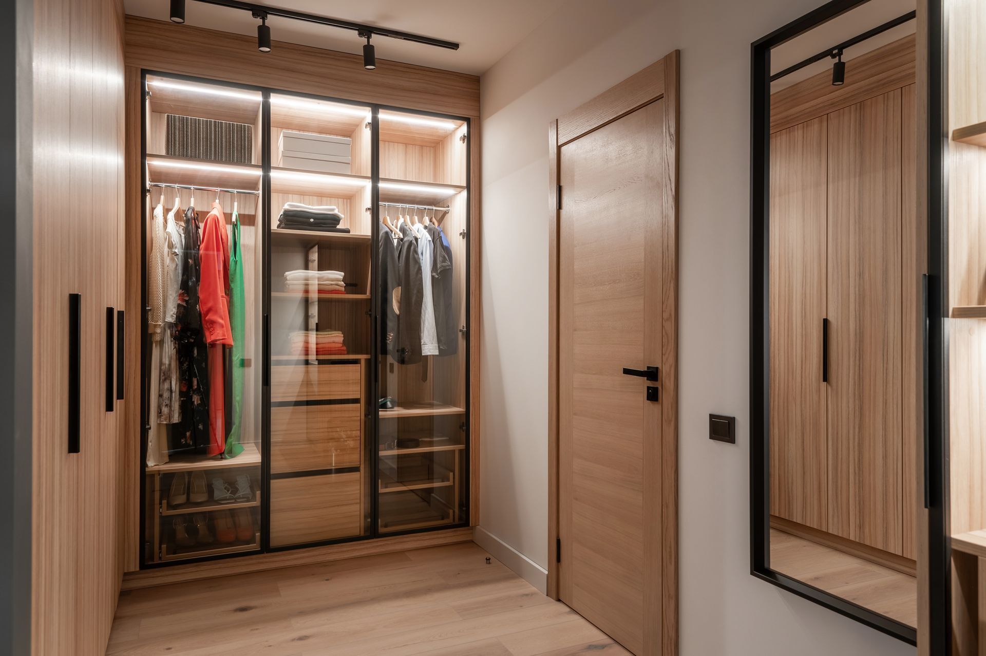 Garderobes interjera dizains