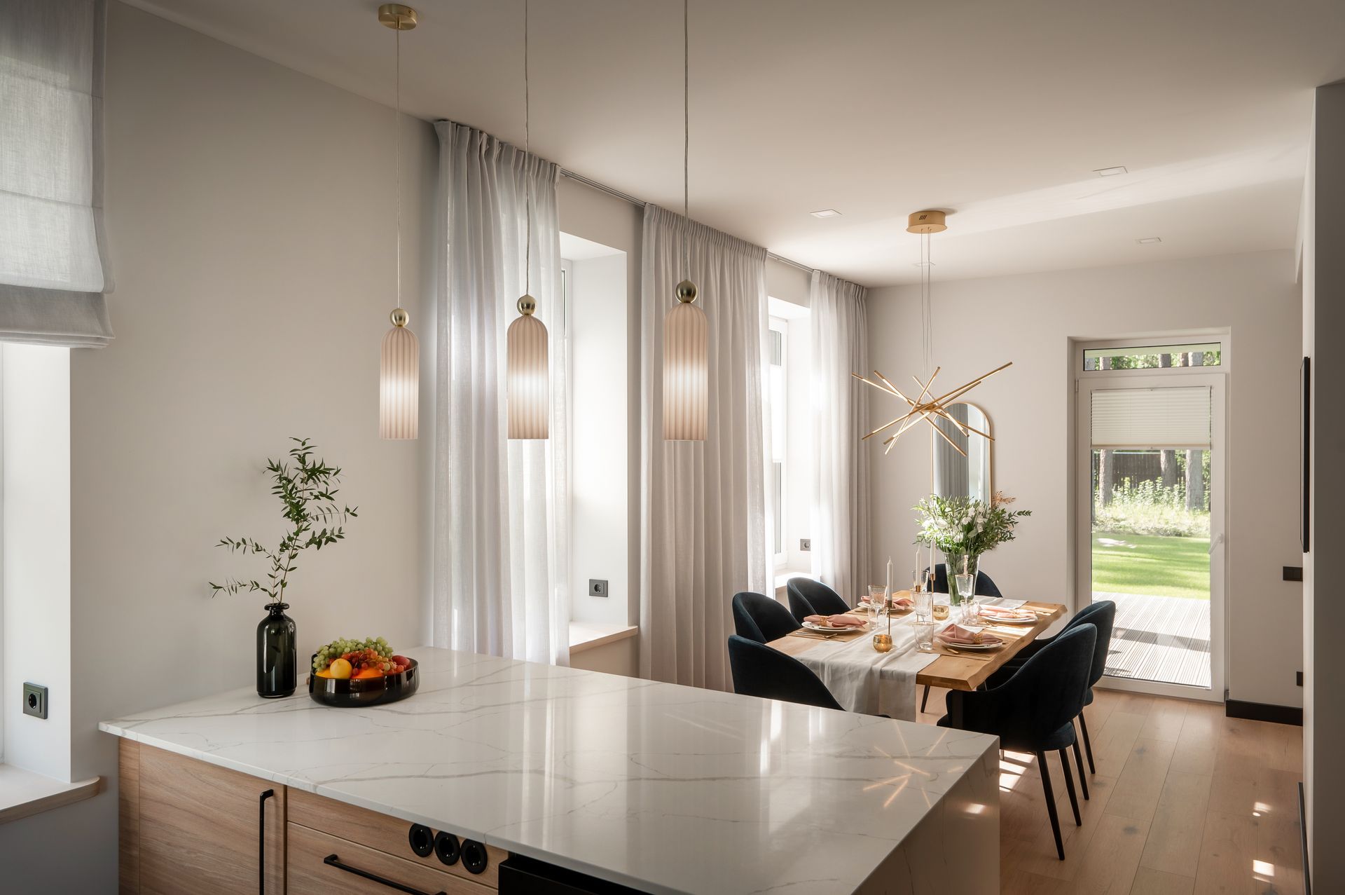 Mājas interjera dizains.