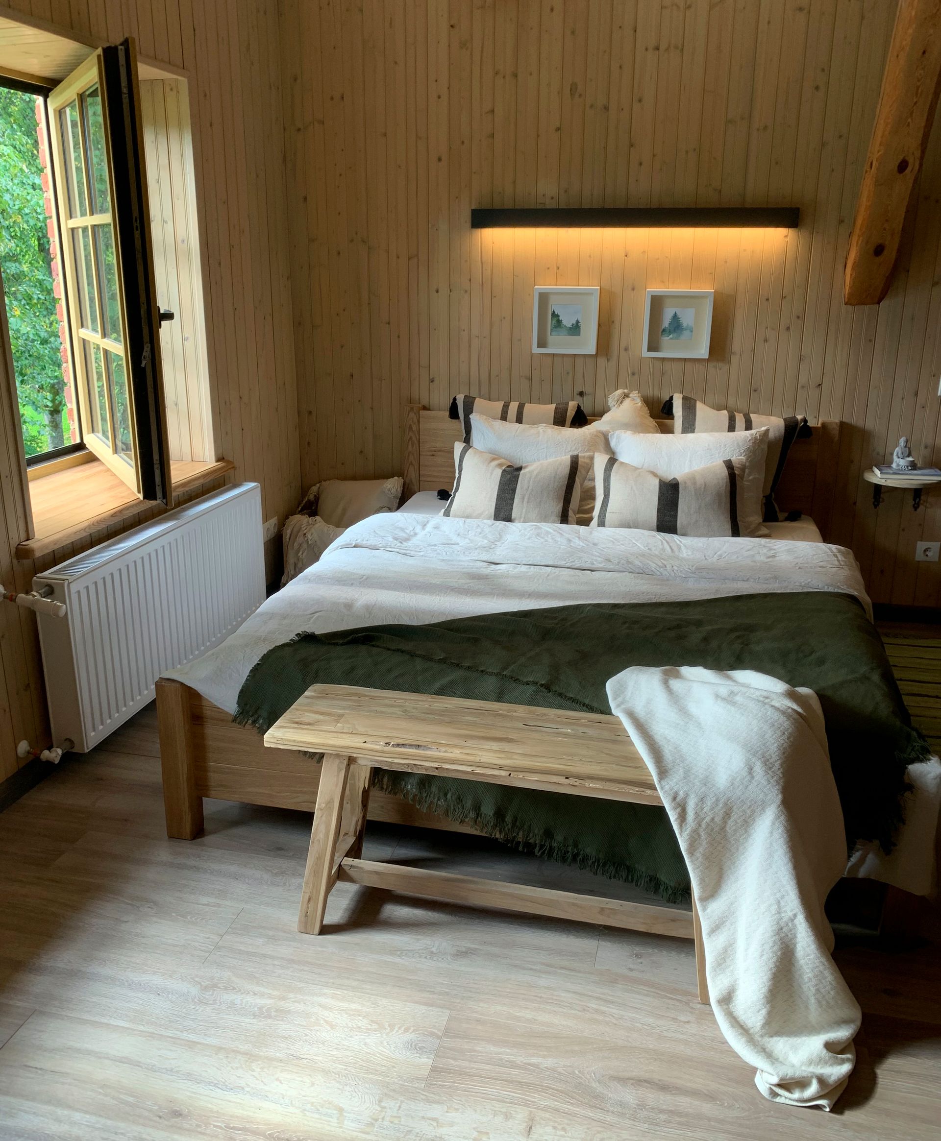 Lauku mājas Viesu apartamentu interjera dizains.