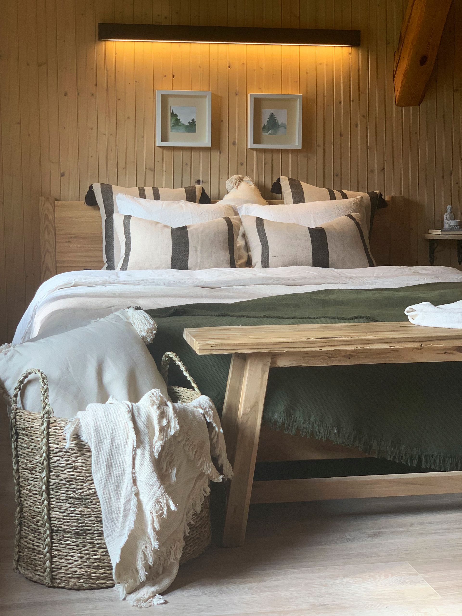 Lauku mājas Viesu apartamentu interjera dizains.