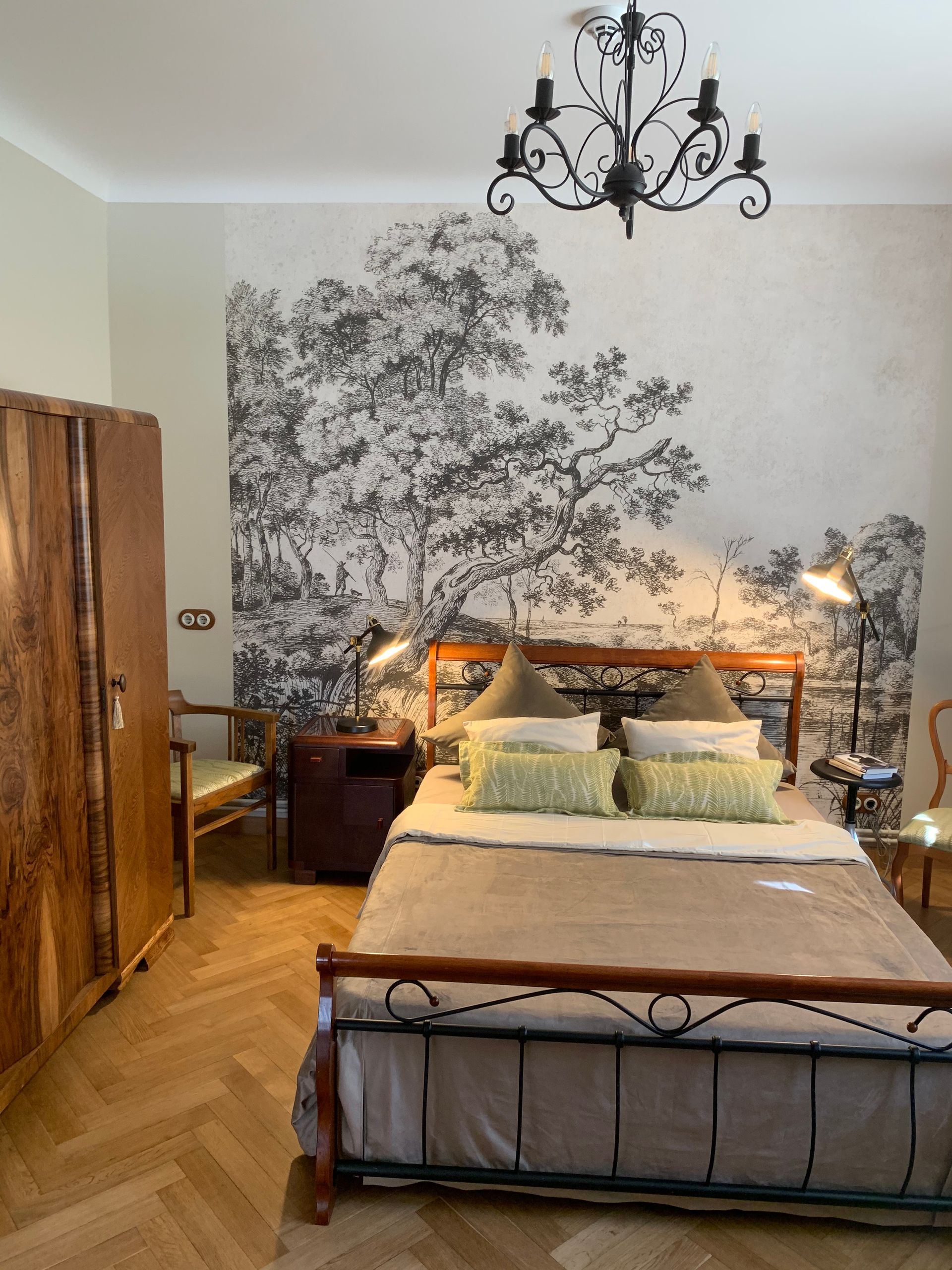 Guļamistabas interjera dizains