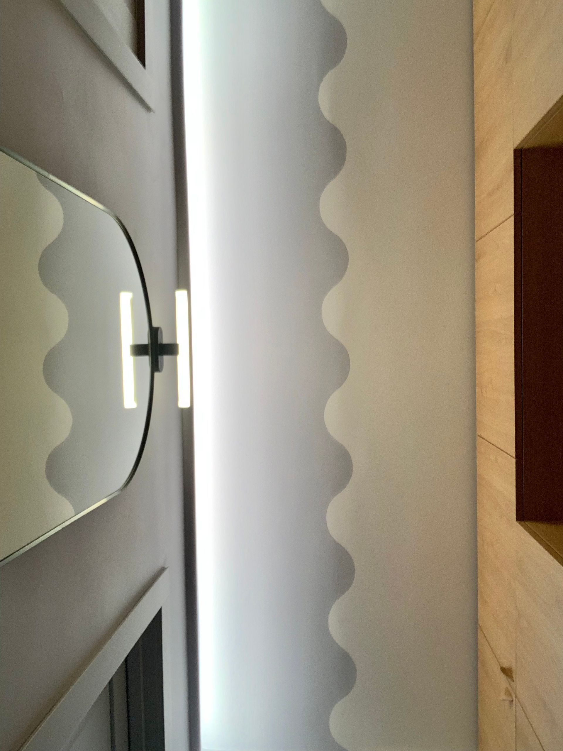 Dzīvokļa interjera dizains. Detaļas.