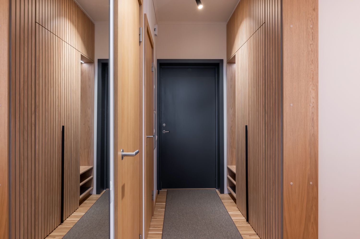 Dzīvokļa interjera dizains. Koridors