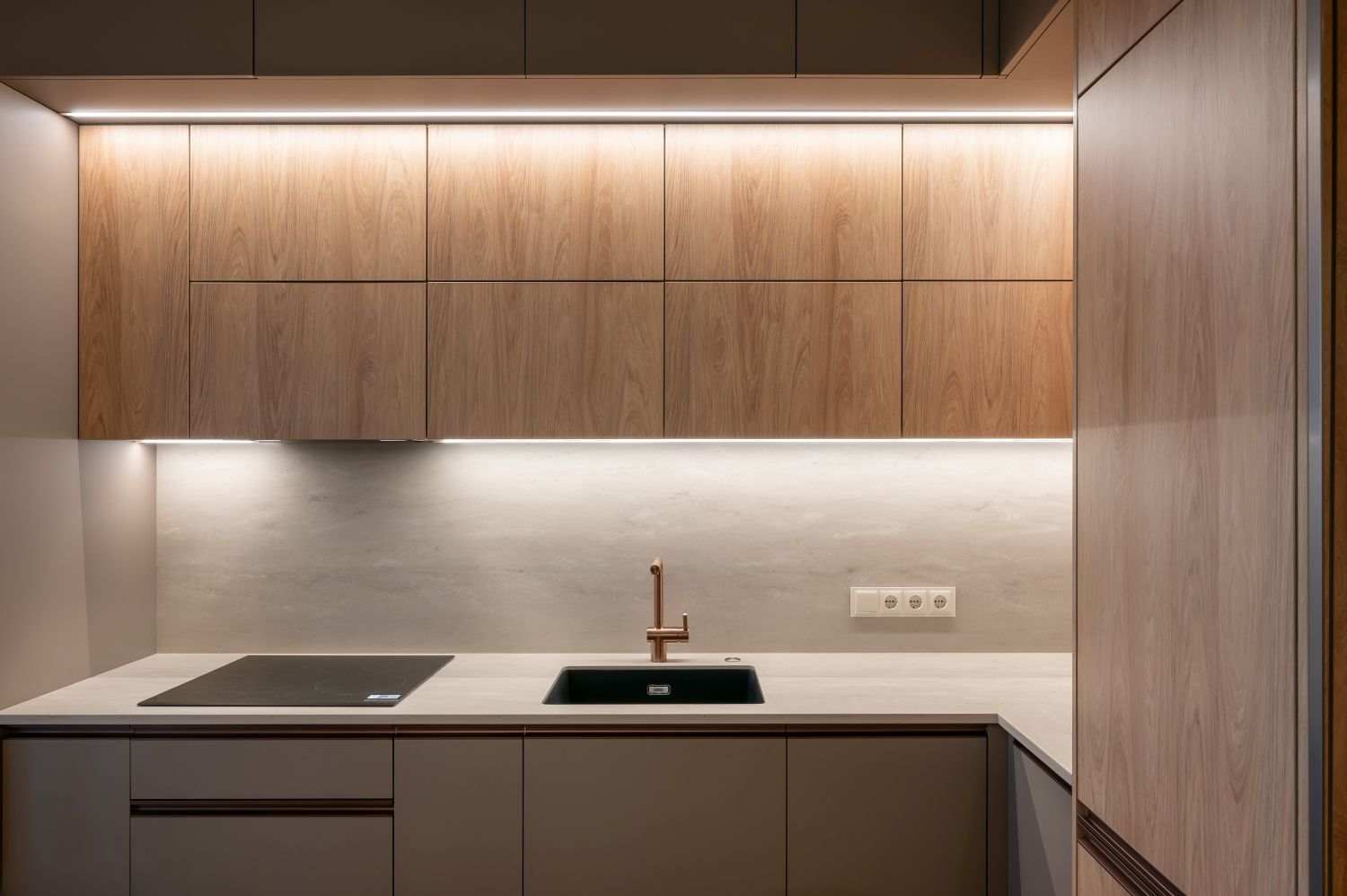 Dzīvokļa interjera dizains. Virtuves interjera dizains. Detaļas