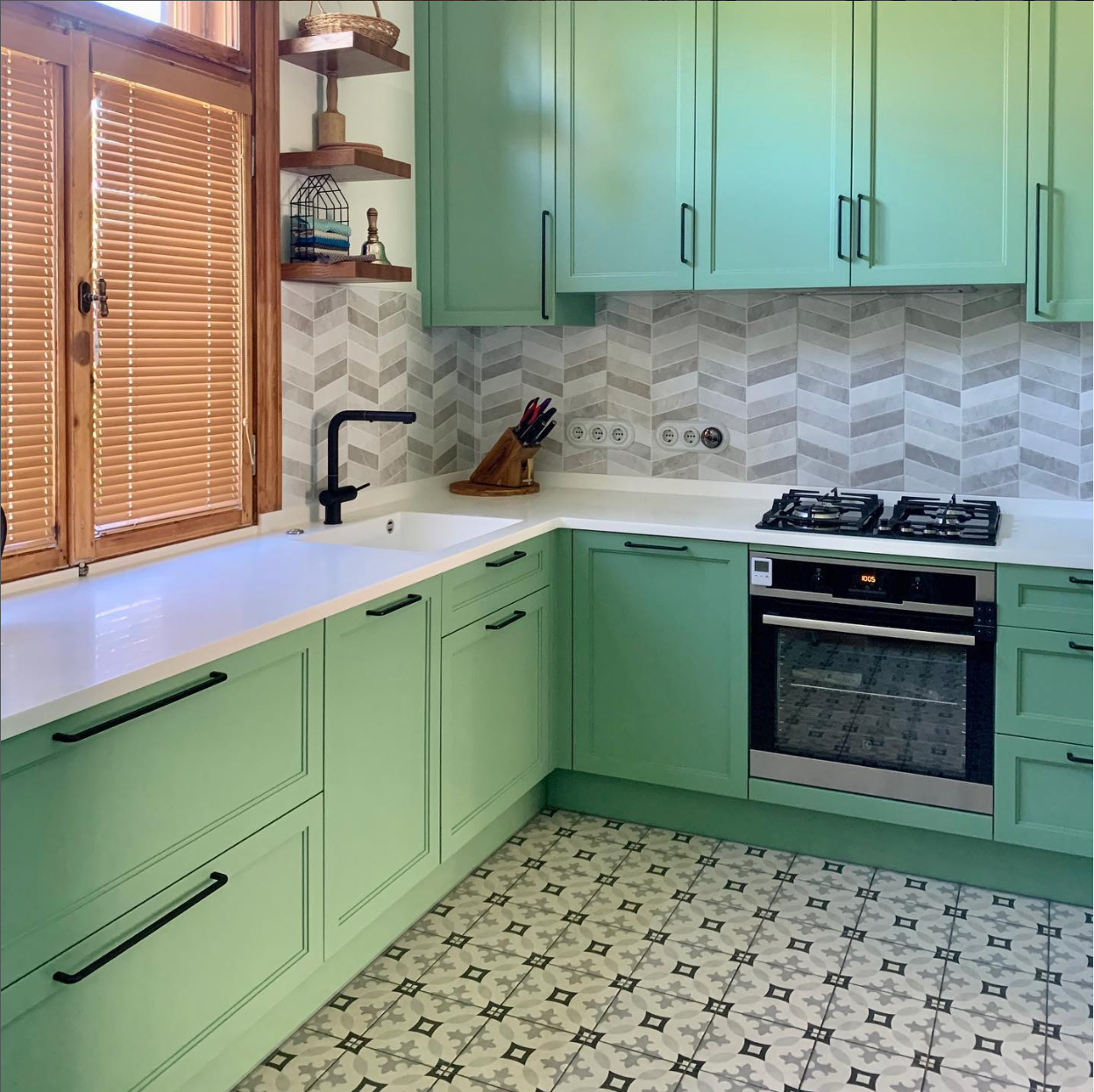 Virtuves  interjera dizains.