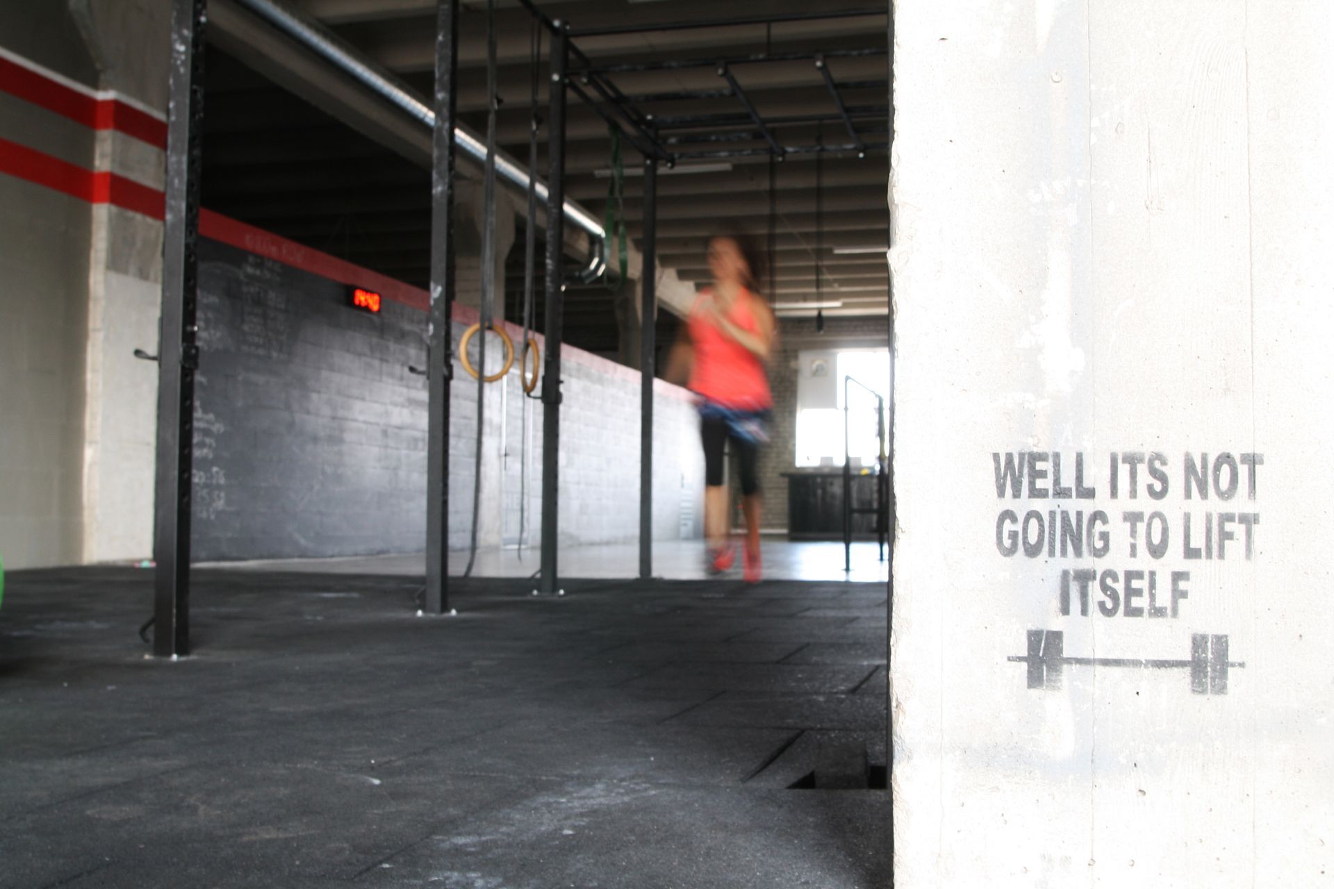 Sporta zāles interjera dizains