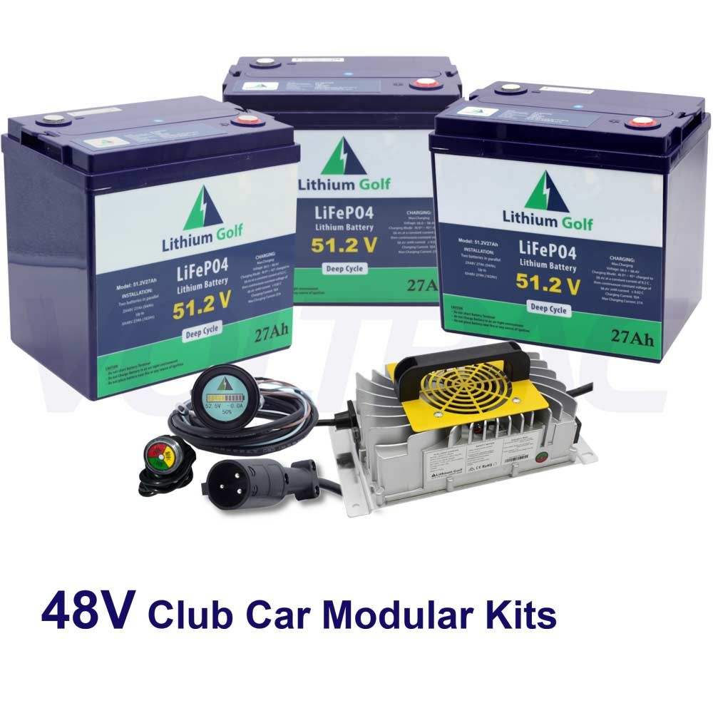 48V Club Car Modular Kits — Forklift & Cart Services in Summerland Point, NSW