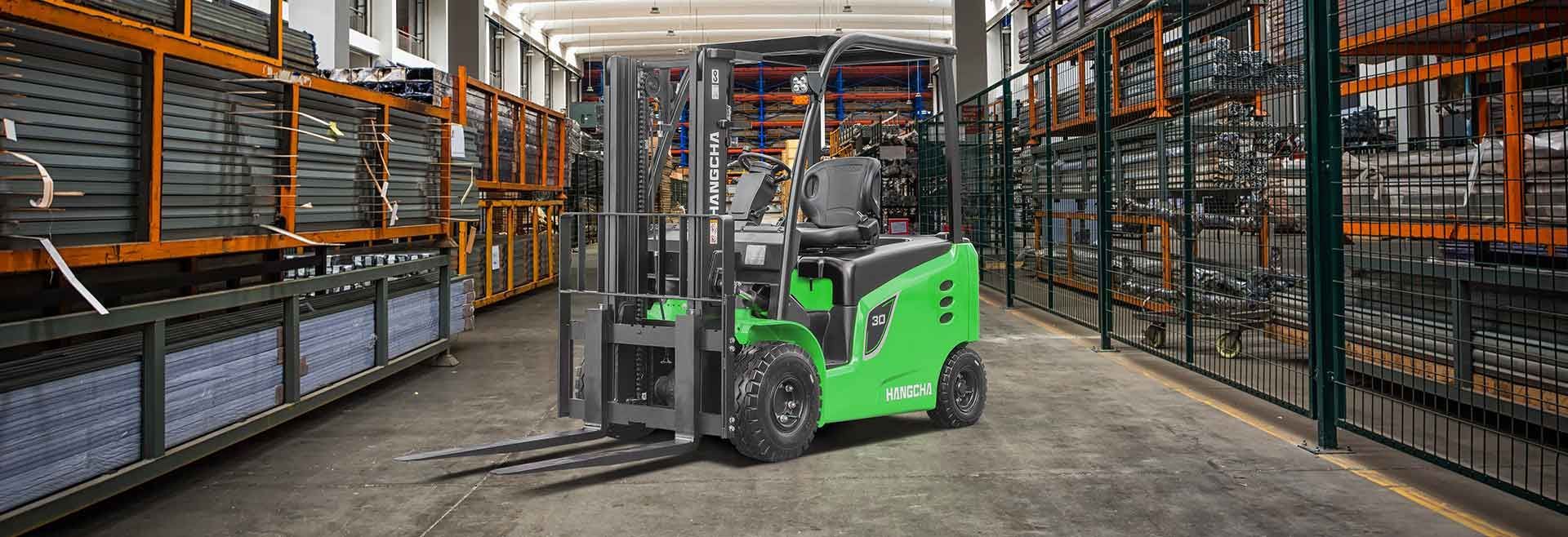 Forklift Surrounded by Aluminium Bars — Lift It Equipment in Summerland Point, NSW