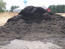 Bunch of Black Mulch — Madison, MI — Tri-Star Mulch
