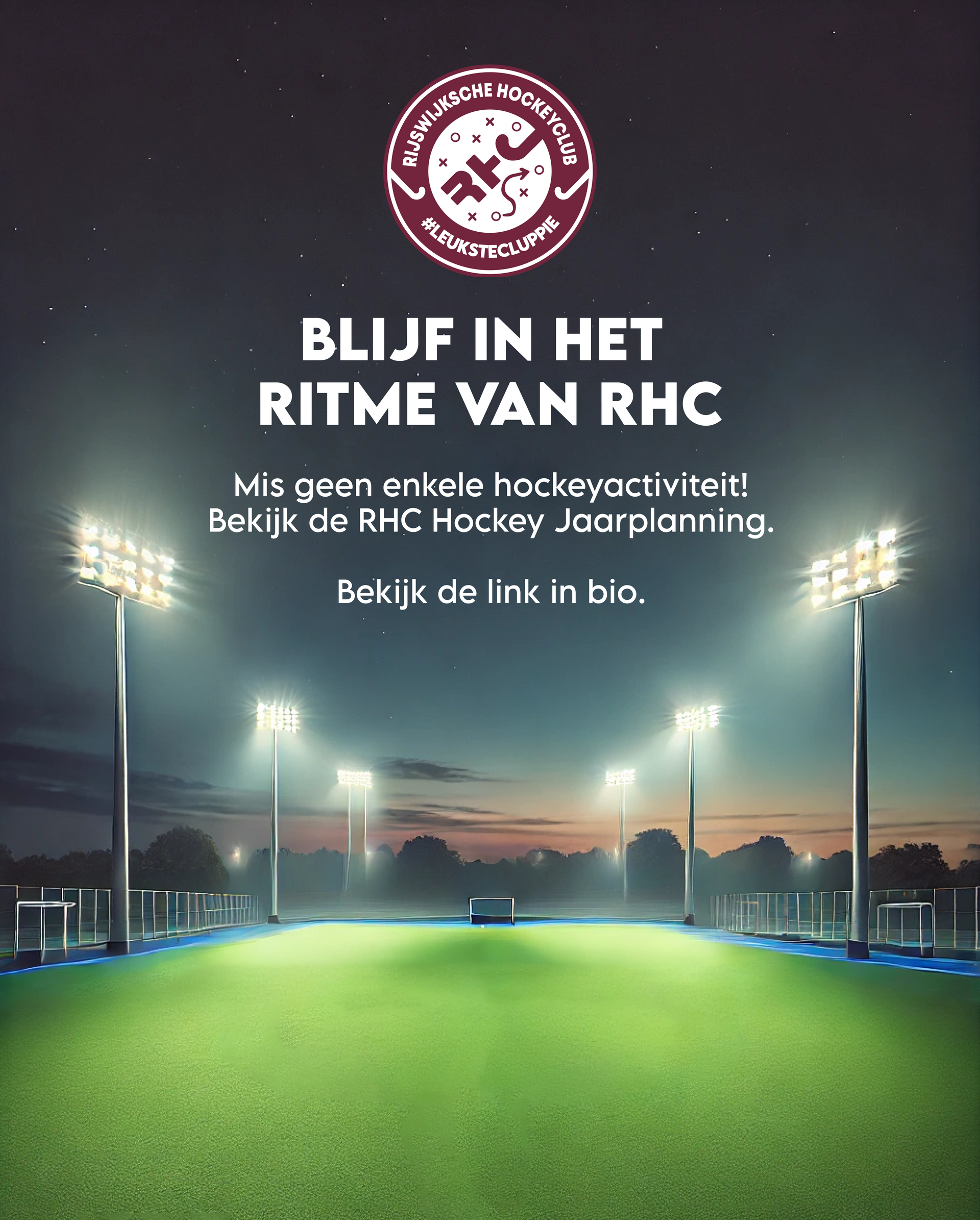 RHC campagne: Hockey jaarplanning