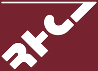 RHC Logo Wit op Rood