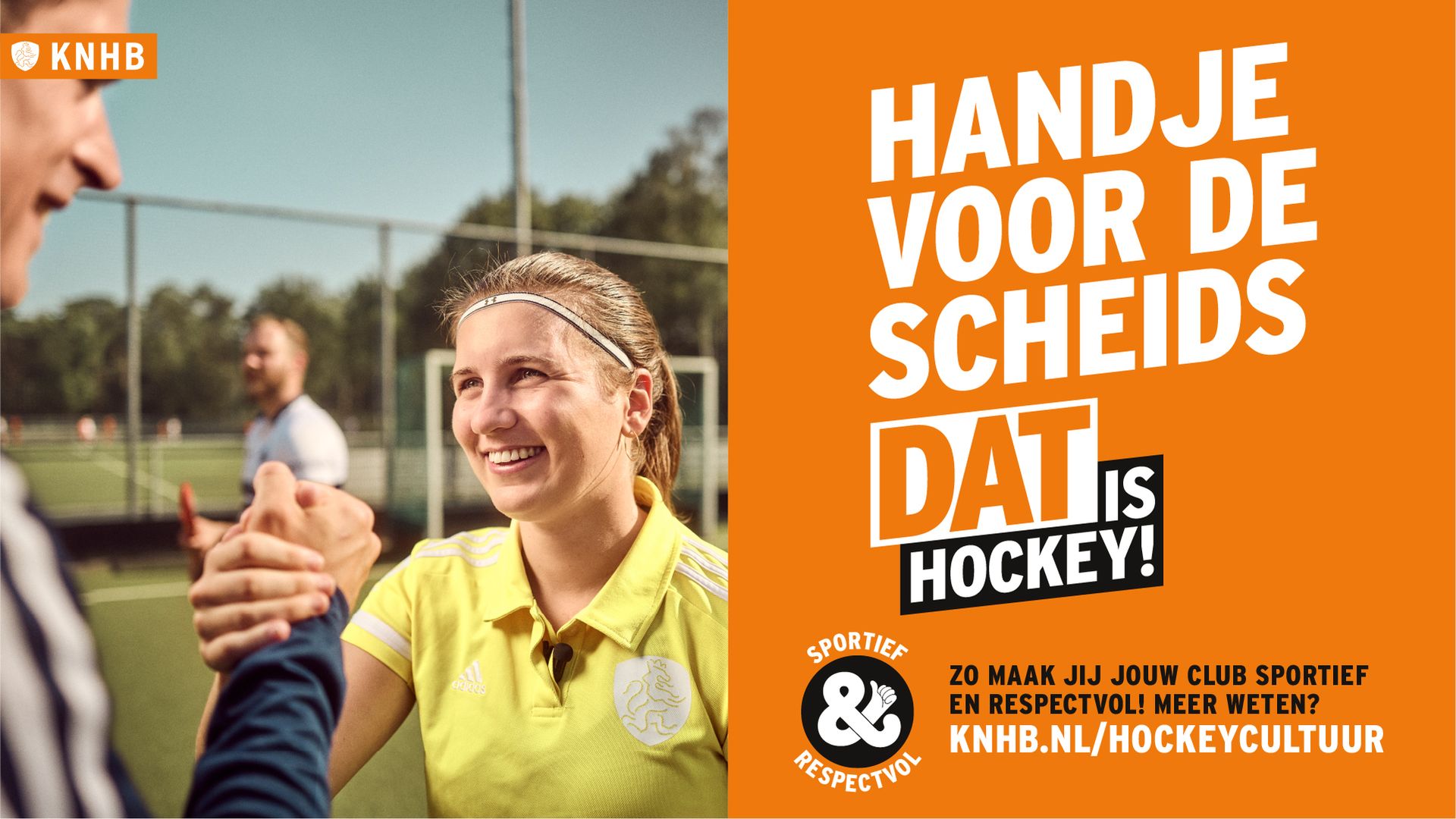 handje voor de scheids dat is hockey
