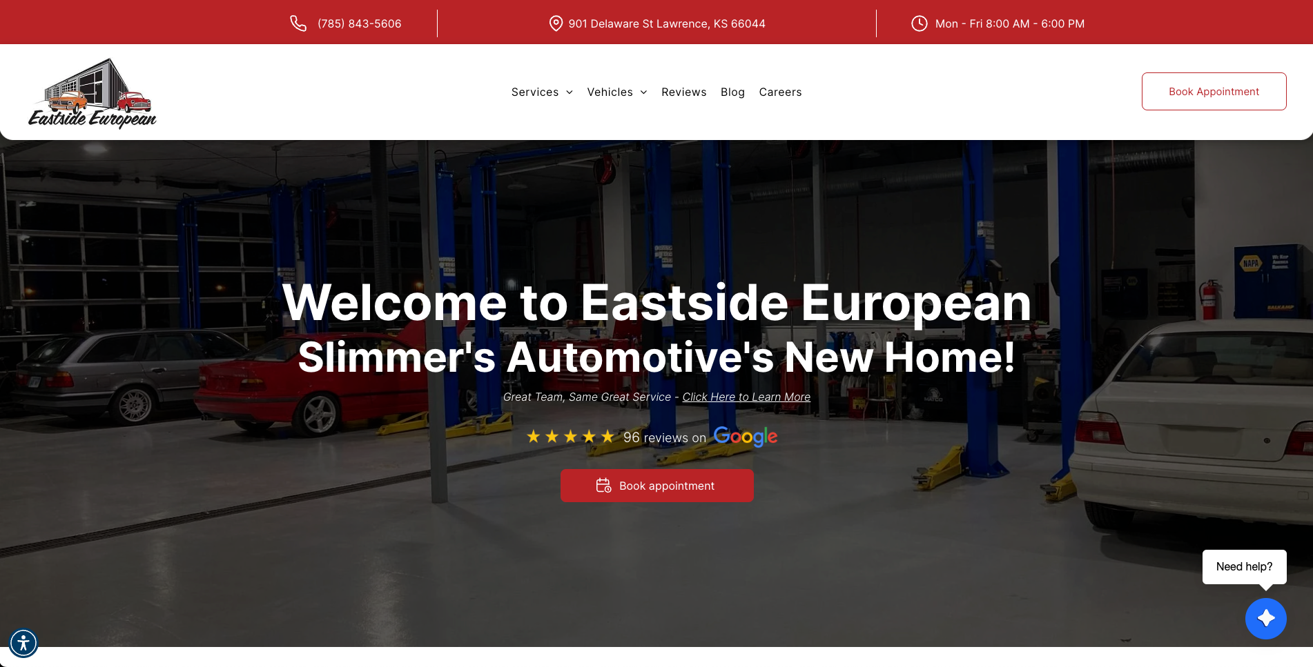 Automotive Expert in Lawrence, KS | Eastside European