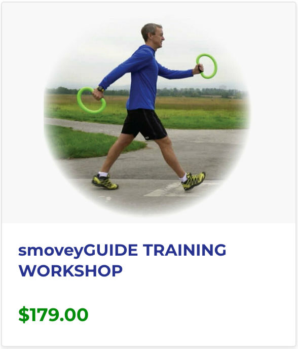 A flyer for a smoveyguide training workshop
