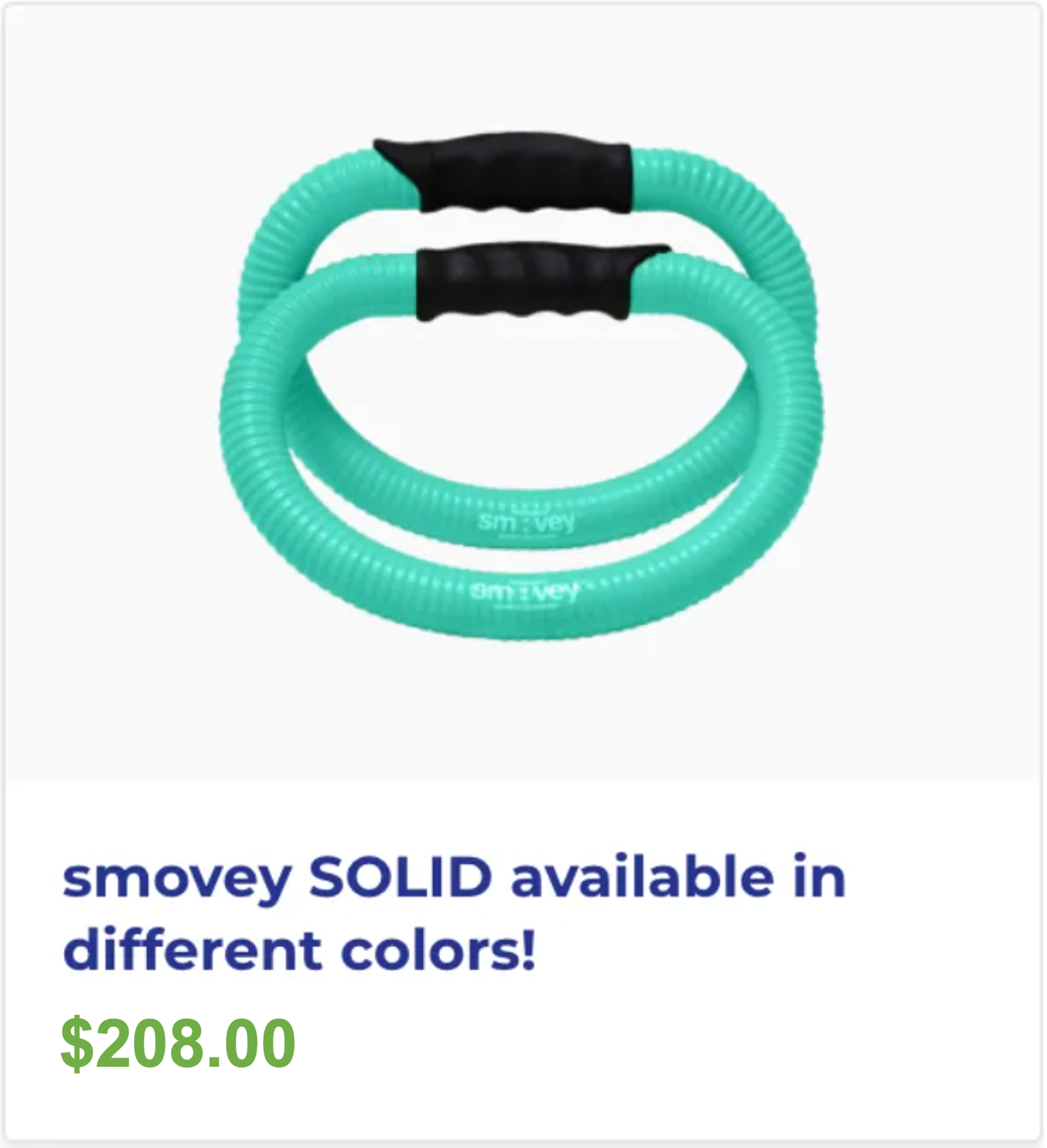 A picture of a smovey solid available in different colors