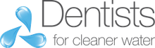 Dentist for clean water logo