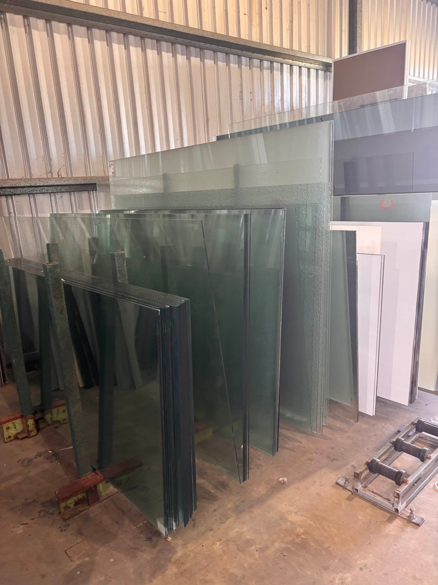 A Close Up of a Glass Window Being Installed — Luffys Glass in South Murwillumbah, NSW