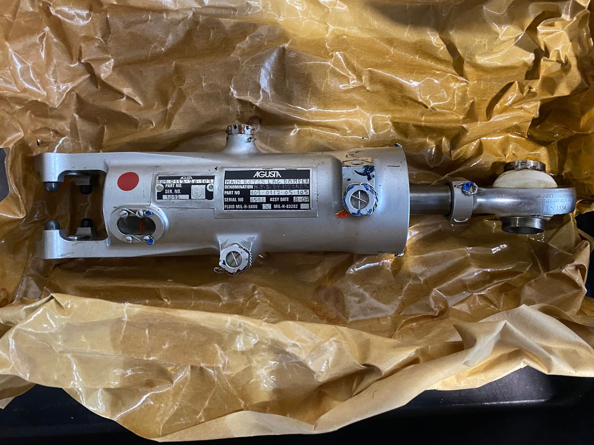 MAIN ROTOR LAG DAMPER109-0112