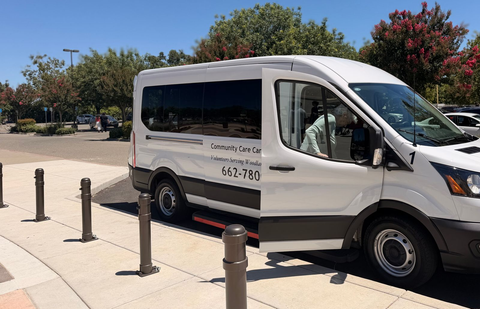 Woodland Community Care Car provides transportation support to our local senior community.