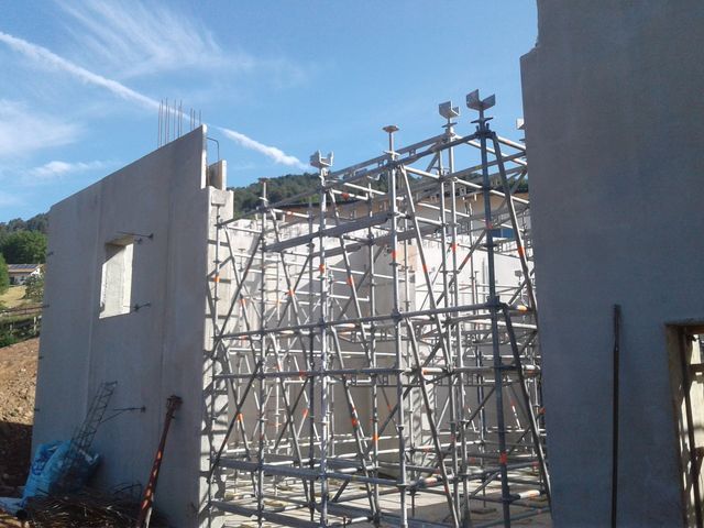 Esempio 1 di ponteggi di sostegno