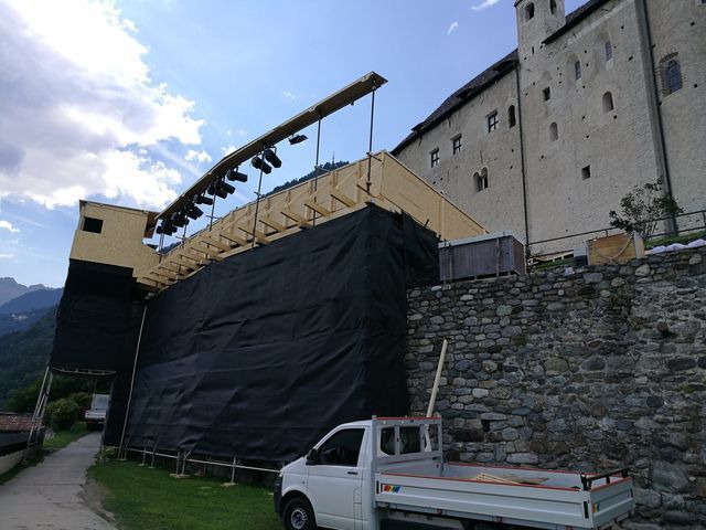 Esempio 4 di ponteggi di sostegno