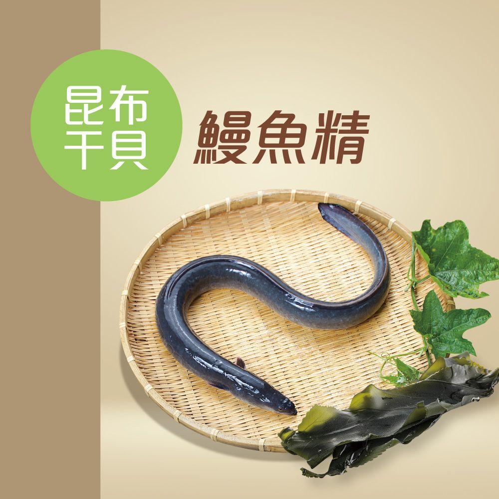 【元氣鰻分】常溫昆布干貝鰻魚精 60ml*16包(加贈2包)