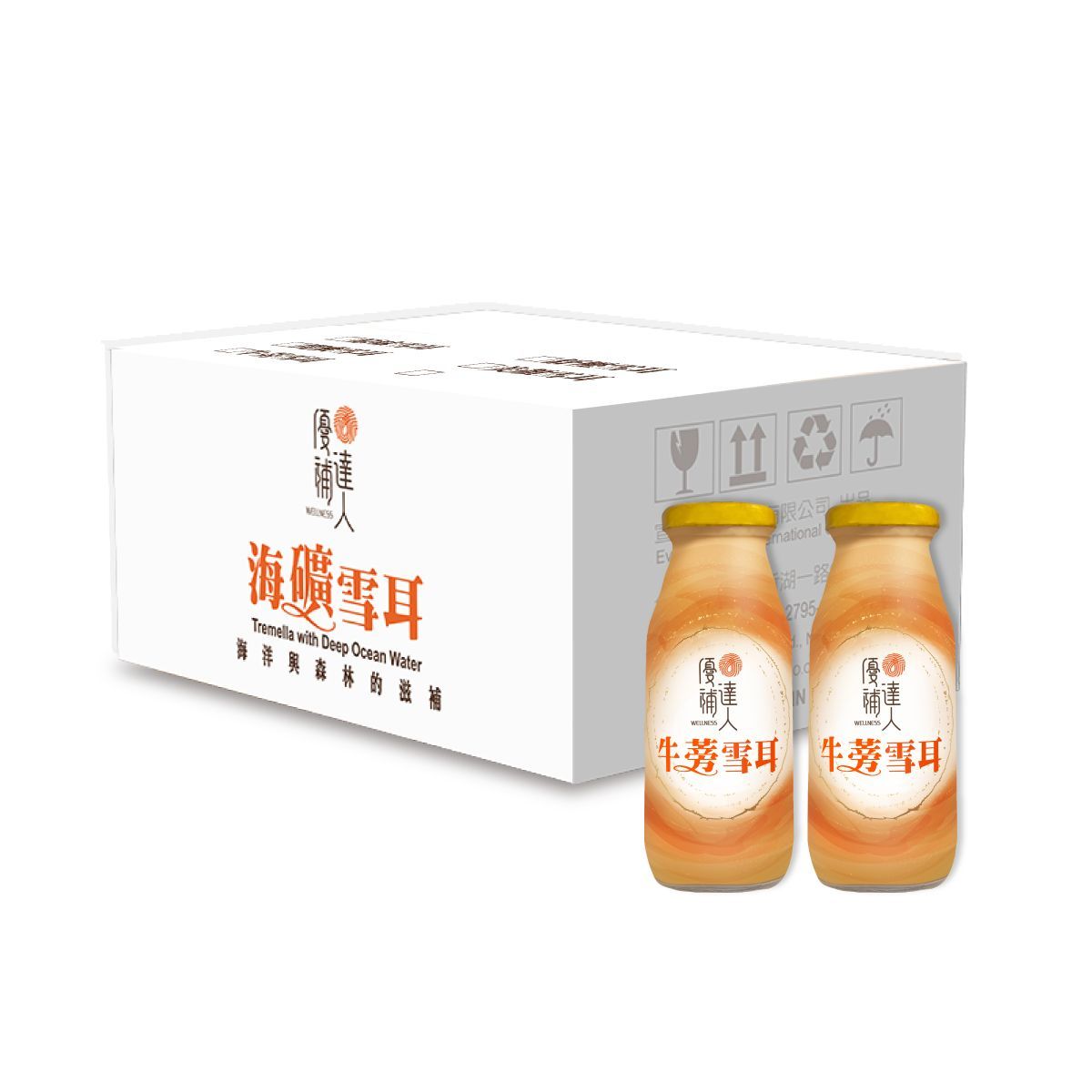 【牛蒡海礦雪耳】195ml* 24瓶