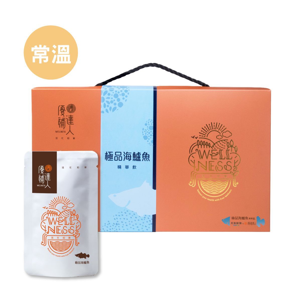 【極品海鱸魚精華飲】常溫 60ml*6包 (加贈2包)