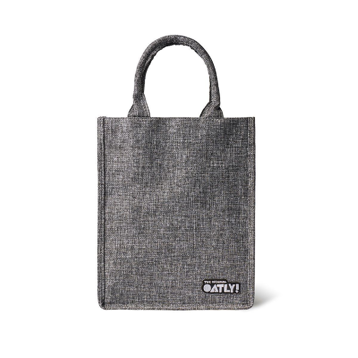 【瑞典 OATLY 】針織托特包(灰) - 不含繡布貼&徽章