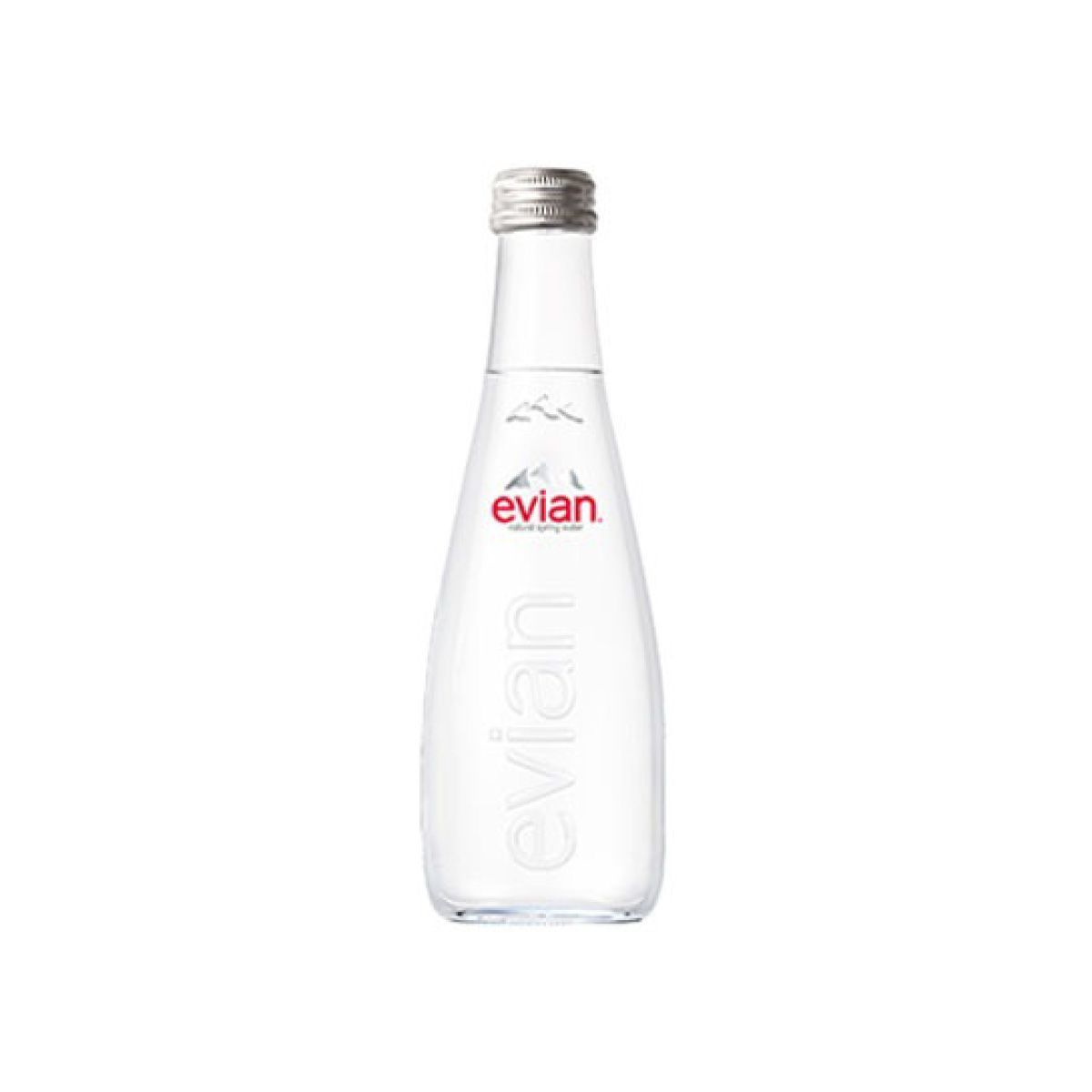 【Evian】天然礦泉水 330毫升 X 20入(玻璃瓶裝)