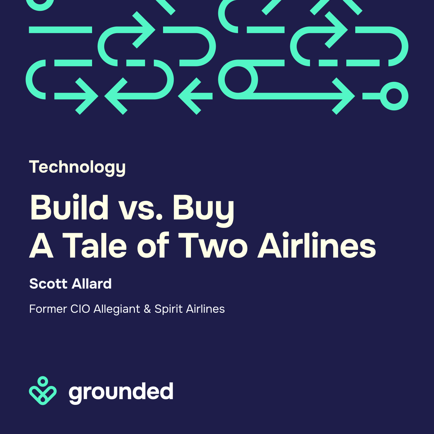 Scott Allard on why governance—not build vs. buy—is the real challenge in airline technology.