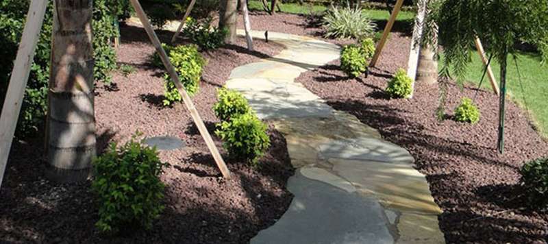 Pathway landscape - Stone products in Florida