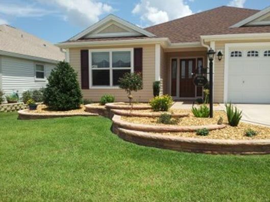 House Front - Brandon's Landscape in Florida