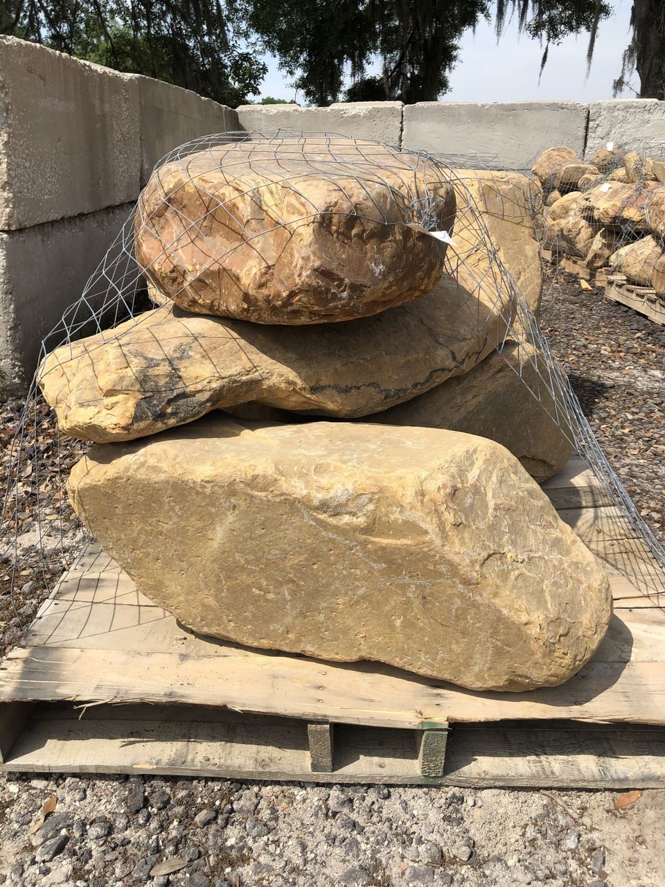 Lanskap batu-batu tampa