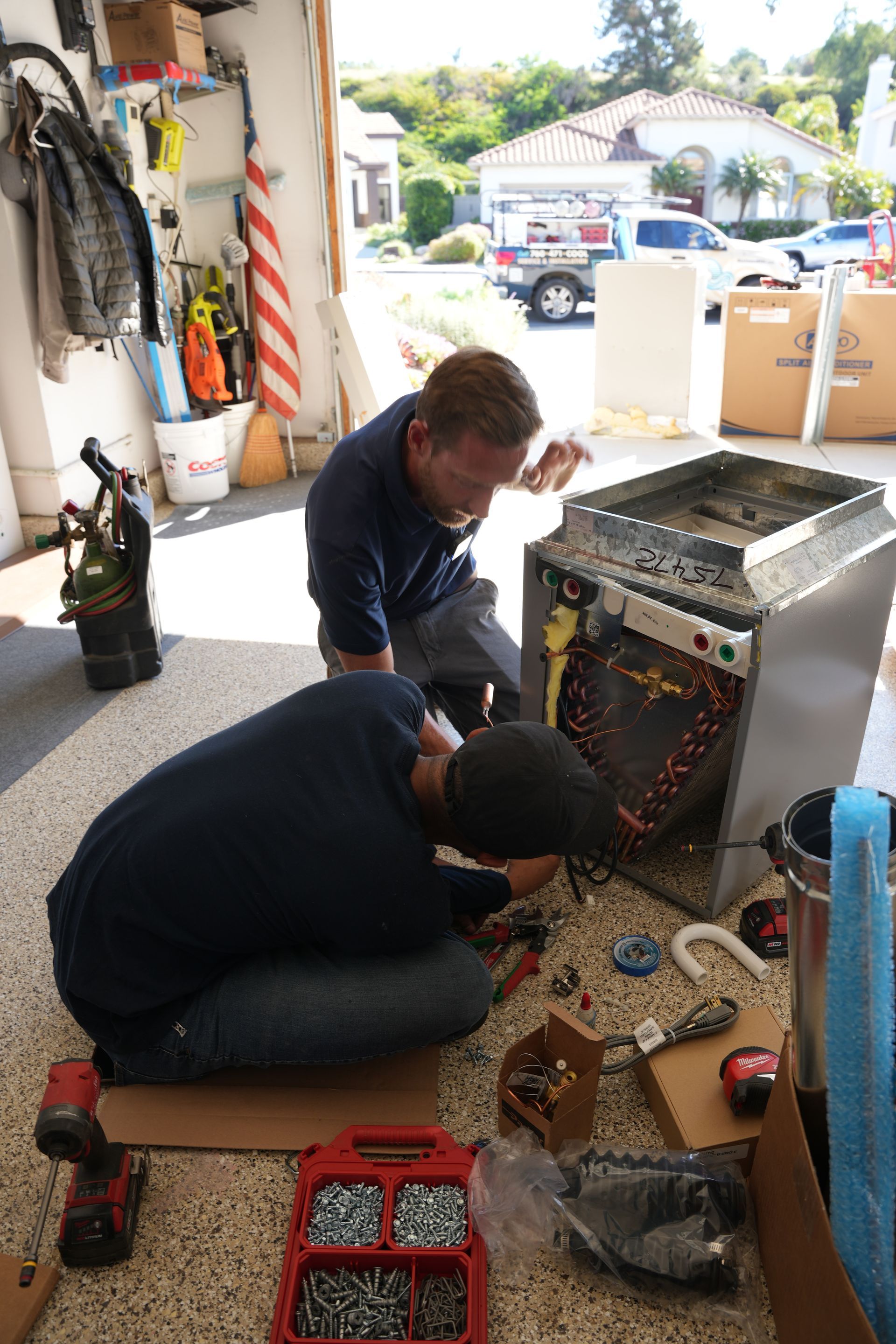 Modern HVAC Technician
