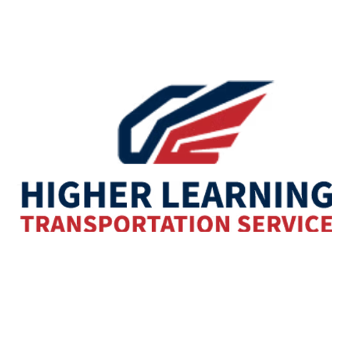 Black and white National logo: stylized star shape with text