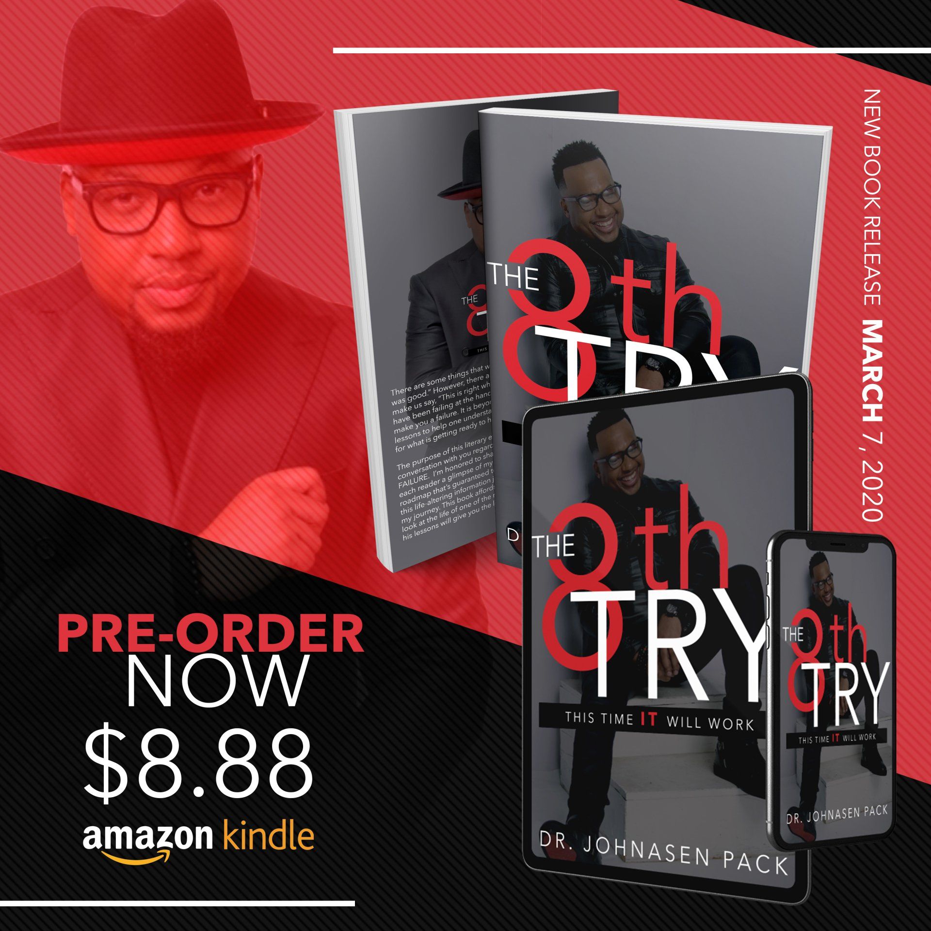 Advertisement for Dr. Johnasen Pack's book 