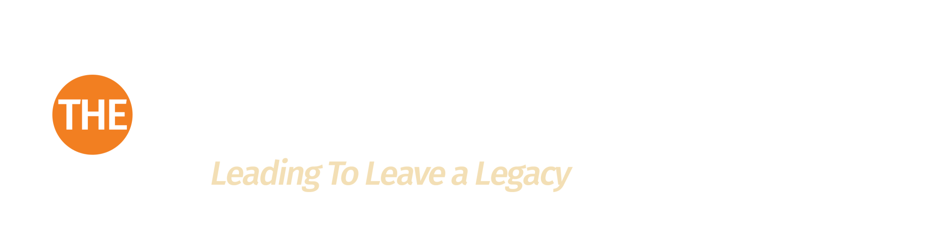 A logo for the company the leading to leave a legacy